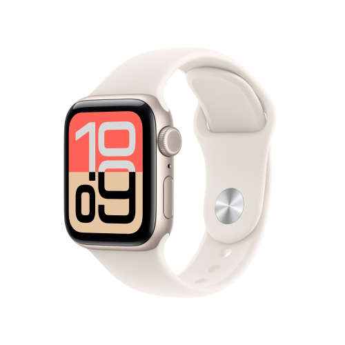 APPLE WATCH SE 3 GPS + CELLULAR 40MM STARLIGHT ALUMINIUN CASE WITH STARLIGHT SPORT BAND M/L MEP