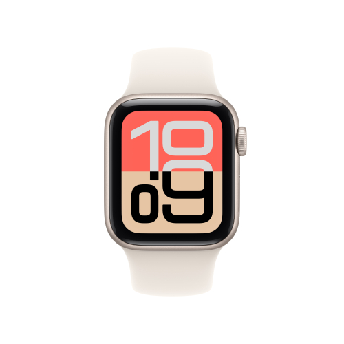 APPLE WATCH SE 3 GPS + CELLULAR 40MM STARLIGHT ALUMINIUN CASE WITH STARLIGHT SPORT BAND M/L MEP