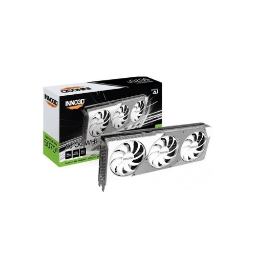 PLACA GRÁFICA INNO3D RTX 5070 TI X3 OC 16GB WHITE