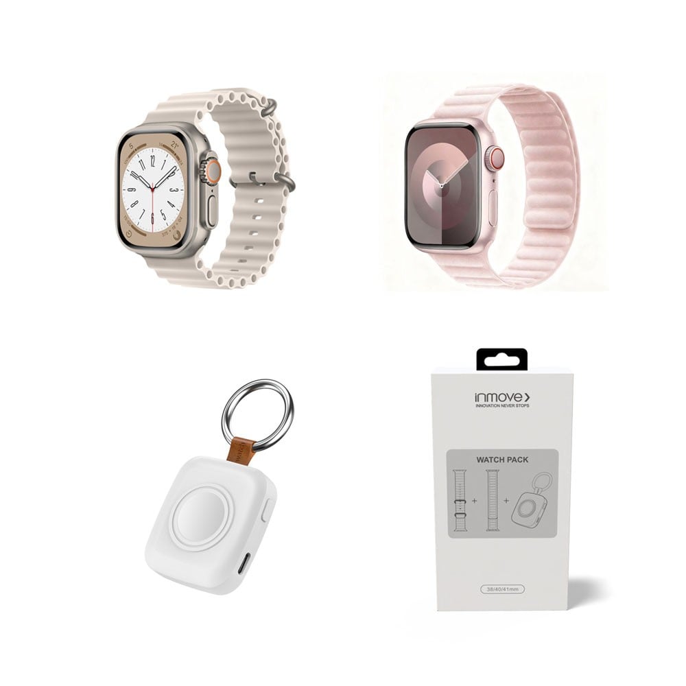 Starter Pack Inmove Watch Band Starlight/Pink