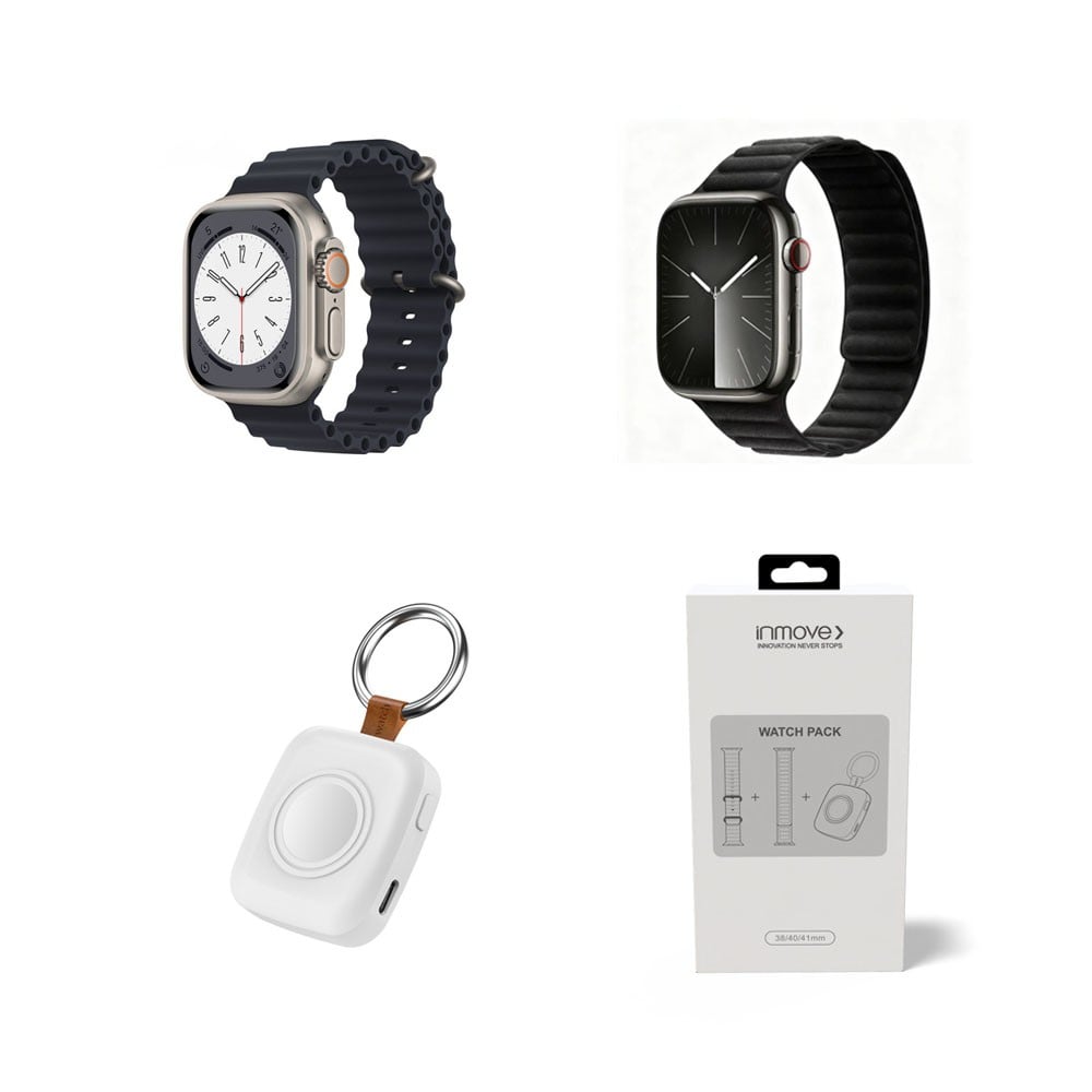 Starter Pack Inmove Watch Band Midnight/Black