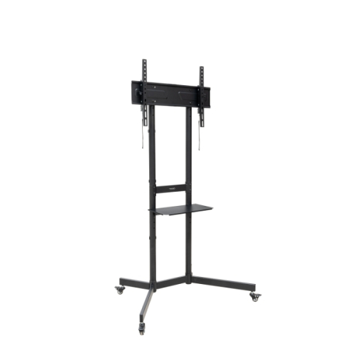 Suporte Chão TOOQ Com Rodas "KEFREN"37-70"Preto