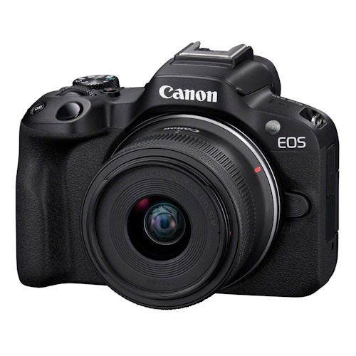 Máquina Fotográfica Mirrorless Canon EOS R50 - Preto + RF-S 18-45MM