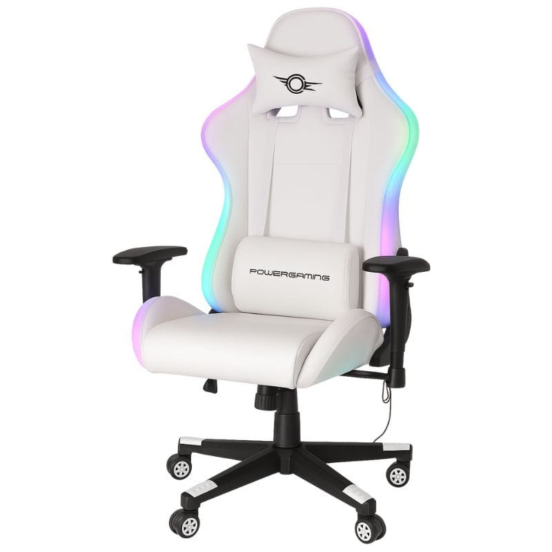 Cadeira Gaming PowerGaming Lilith RGB Branco