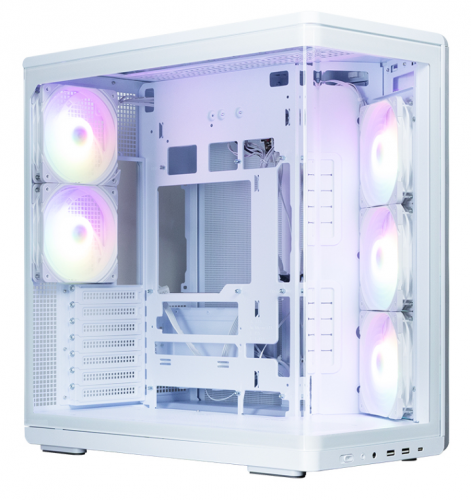 CAIXA ZALMAN P60 WHITE ATX 3 XVENT 120MM ARGB 2XUSB 3.0 BRANCO