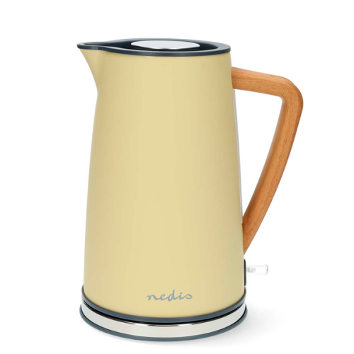 NEDIS JARRO ELETRICO 1.7L SOFT TOUCH YELLOW