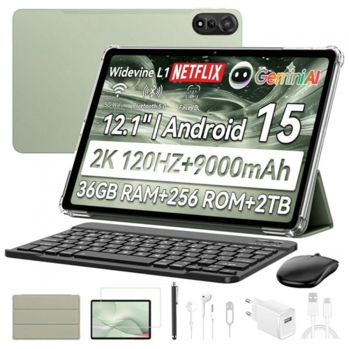 Tablet Blackview Mega 2 Set Versão 12 12GB/256GB 4G Verde
