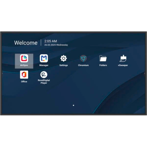 VIEWSONIC MONITOR PROFISSIONAL 75"UHD 4K 500CD 24/7 ANDROID CDE7514-2C