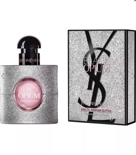 YVES SAINT LAURENT BLACK OPIUM EAU DE PARFUM GLITTER 30ML