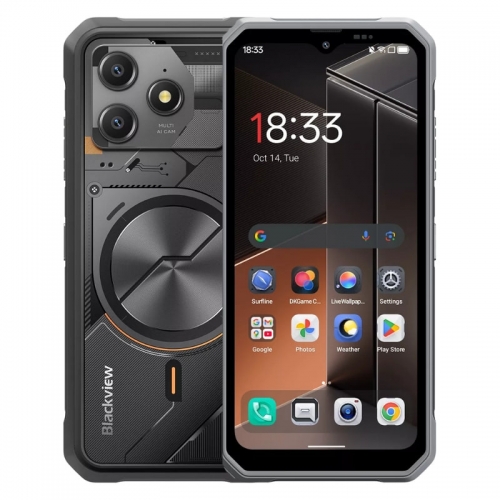 Blackview Fort 100 8GB/128GB Preto Design Mecha