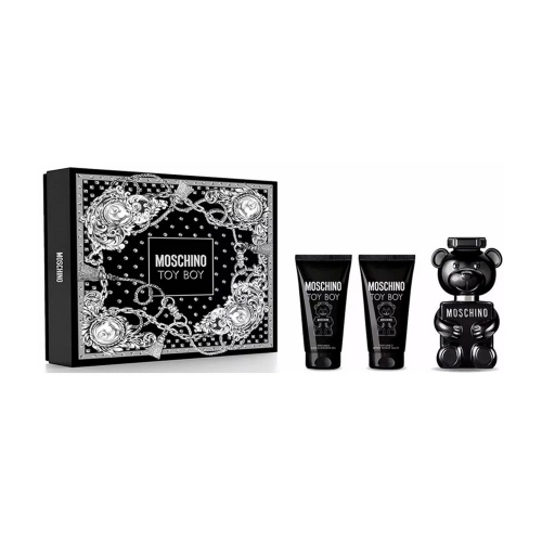 MOSCHINO TOY BOY EAU DE PARFUM 50ML + GEL DE BAÑO PERFUMADO 50ML + BALSAMO CORPORAL 1U