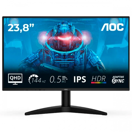 MONITOR AOC IPS 24"(23.8") 16:9 FHD 4MS 144Hz HDMI DP Q24B36X
