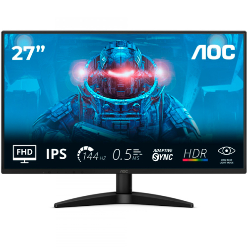 MONITOR AOC IPS 27"16:9 FHD 4MS 144HZ HDMI DP Q27B36X