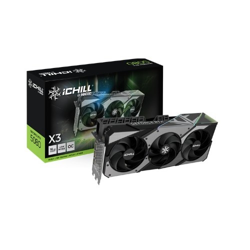 PLACA GRÁFICA INNO3D RTX 5080 16GB ICHILL X3