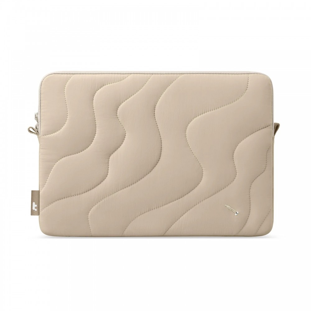 Mala Tomtoc 14 Inch Macbook Terra-A27 Puffy Laptop Sleeve Natural Sand