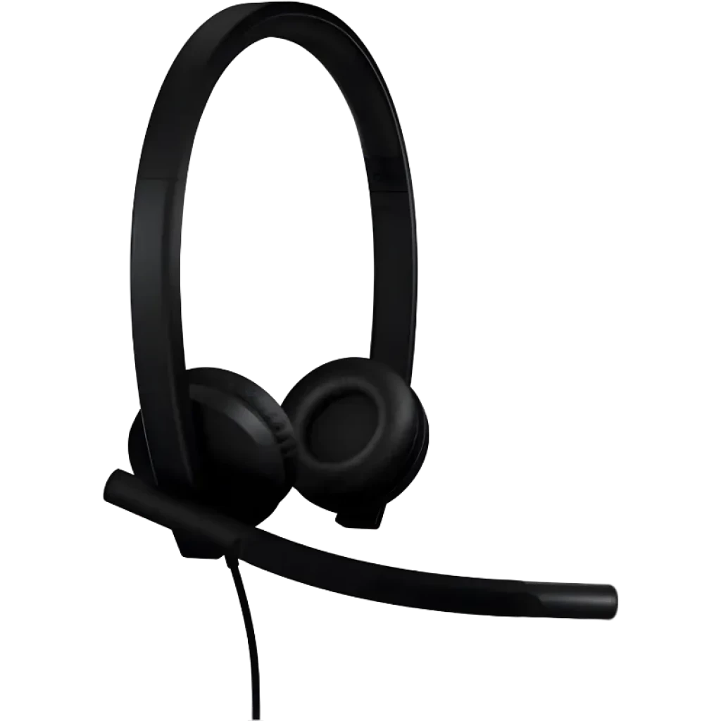 LOGITECH HEADSET C/ FIOS CALL CENTER USB TYPE-C PRETO