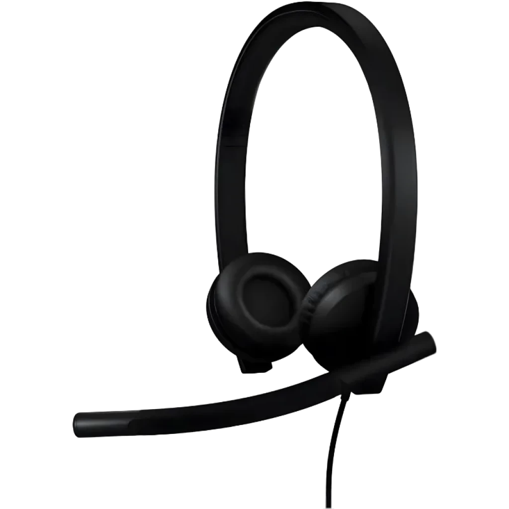 LOGITECH HEADSET C/ FIOS CALL CENTER USB TYPE-C PRETO