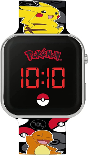 Relógio LED Pokémon