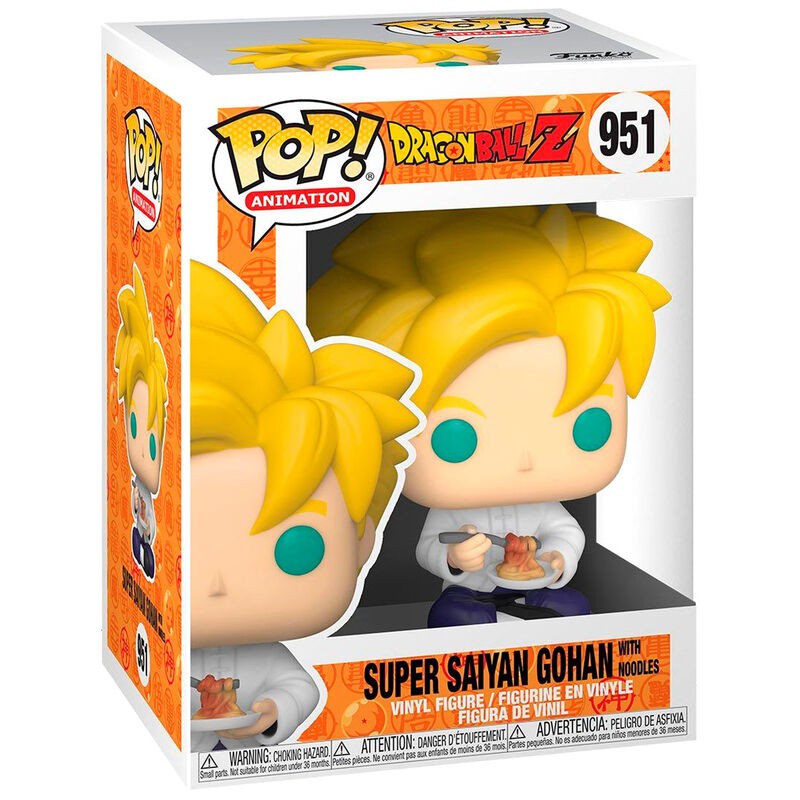 Figura POP Dragon Ball Z Serie 9 Super Saiyan Gohan with Noodles 951
