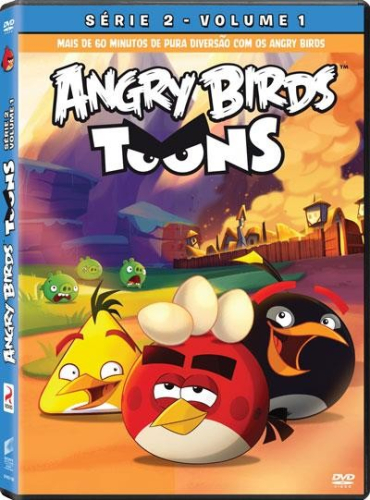 Filme DVD - Angry Birds Toons:Série 2 Volume 1