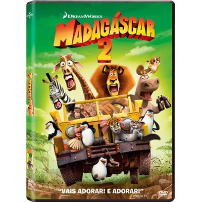 Filme DVD - Madagáscar 2