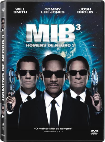 Filme DVD - MIB:Homens de Negro 3