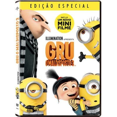 Filme DVD - Gru:O Maldisposto 3