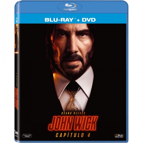 Combo DVD + Blu-Ray - John Wick:Capítulo 4