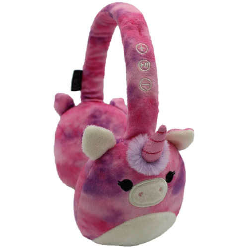 Auscultadores Bluetooth Lazerbuilt - Squishmallows:Lola the Unicorn Plush