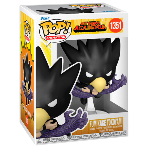 Figura Funko Pop! Animation:My Hero Academia - Fumikage Tokoyami (FA) 1351