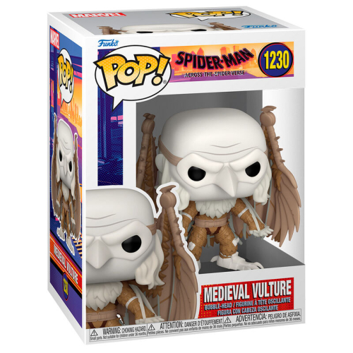 Figura Funko Pop! Marvel Spider-Man Across The Spider-Verse - Medieval Vulture 1230 Bobble-Head