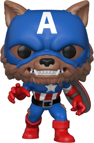 Figura Funko POP! Marvel:Captain America - Capwolf 882 (Limited Edition)