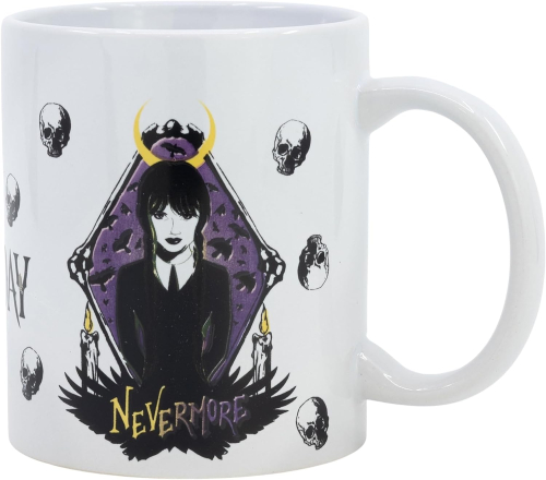 Caneca Cerâmica 325ml - Wednesday