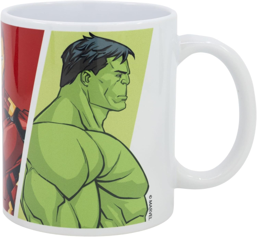 Caneca Cerâmica com Sublimação 325ml - Marvel Avengers