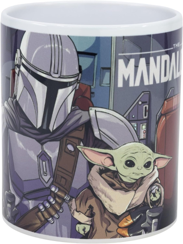 Caneca Cerâmica com Sublimação 325ml - The Mandalorian