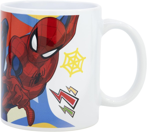 Caneca Cerâmica com Sublimação 325ml - Marvel Spiderman Swing