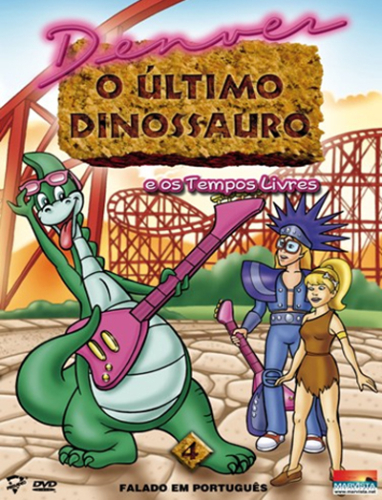 Filme DVD - Denver:O Último Dinossauro e os Tempos Livres (Vol. 4)