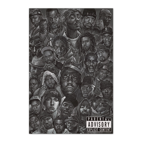 Poster Hip Hop All Stars