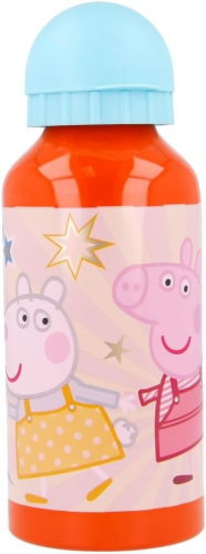 Garrafa Aluminio Pequena 400ML - Peppa Pig