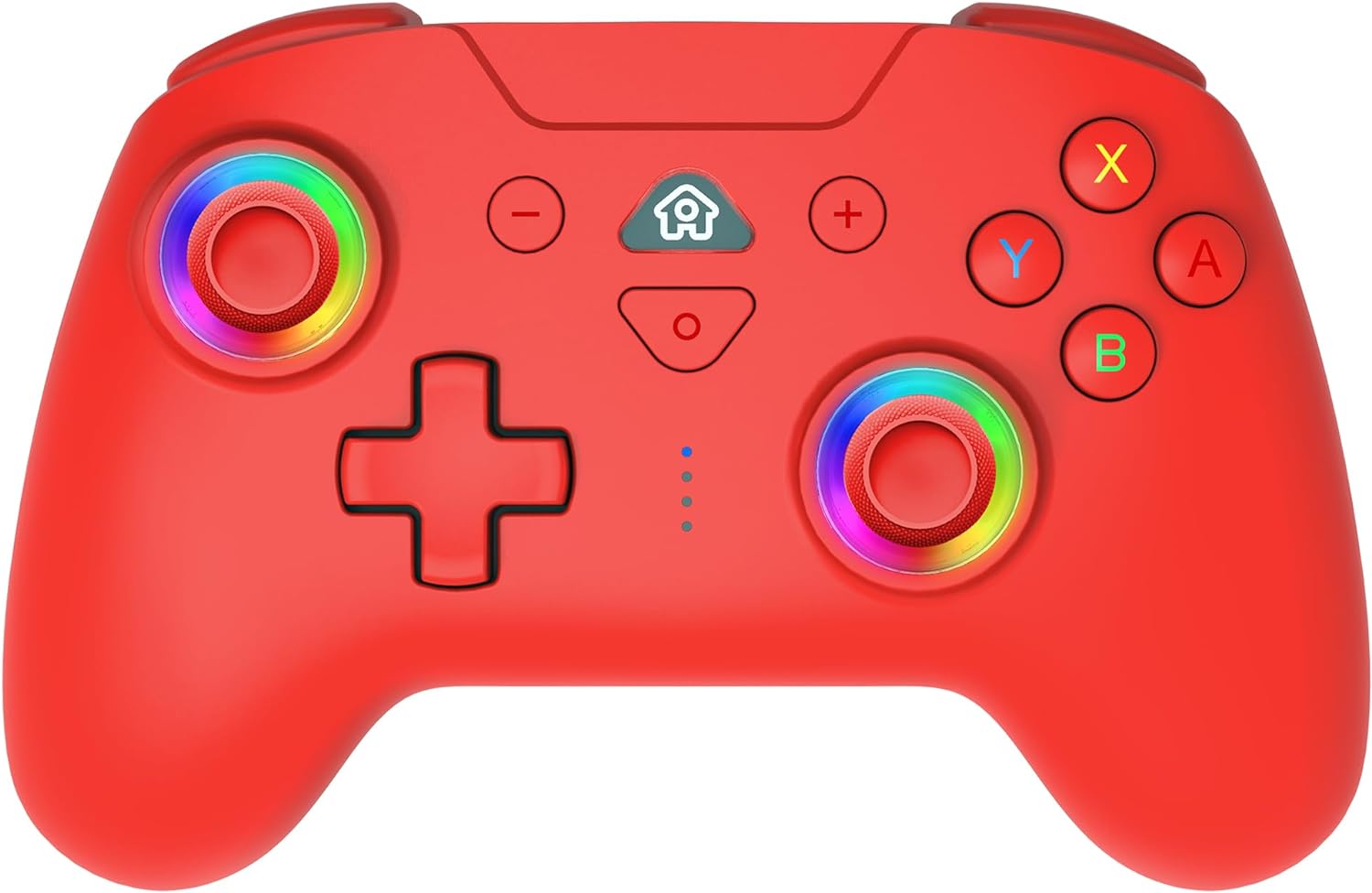 Comando Sem Fios Nintendo Switch - Subsonic Wireless LED RGB (Vermelho)