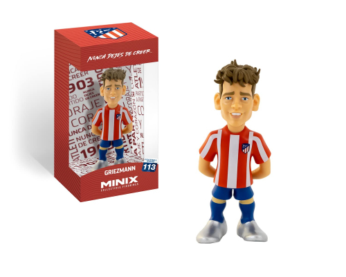 Minix - Football Stars 113 - Figura PVC 12 cm - Atletico Madrid - Griezmann 8