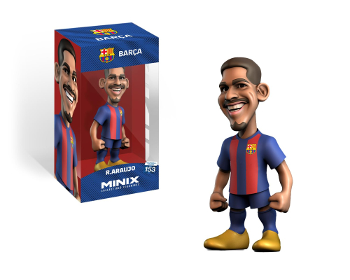 Minix - Football Stars 153 - Figura PVC 12 cm - FC Barcelone - Araujo 4