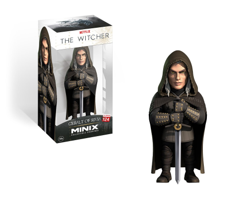 Minix - TV Series 124 - Figura PVC 12 cm - The Witcher - Geralt de Riv S3
