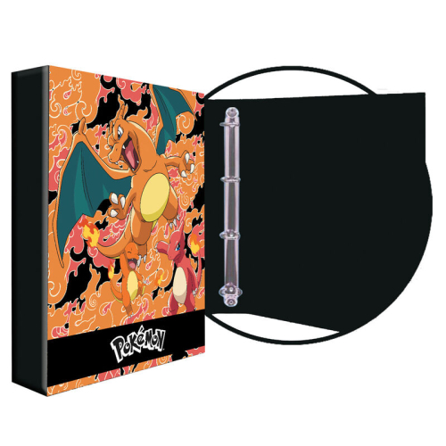 Capa de Argolas A4 - Pokémon Charmander Evolution