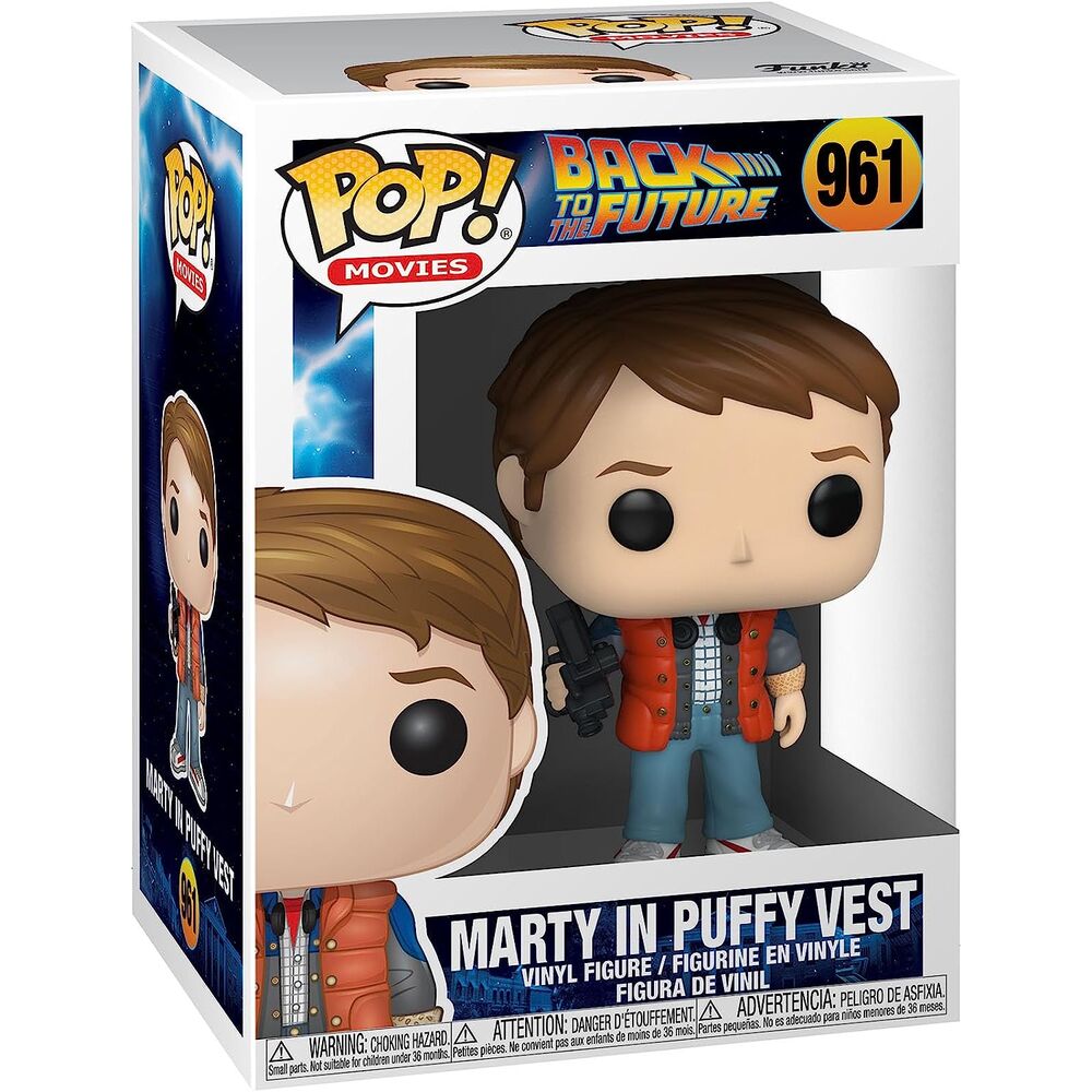 Figura Funko POP! Movies:Back to the Future - Marty in Puffy Vest 961