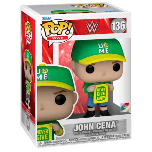 Figura Funko POP! WWE - John Cena (Never Give Up) 136