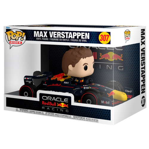 Figura Funko POP! Rides Super Deluxe:Oracle Redbull Racing - Max Verstappen 307