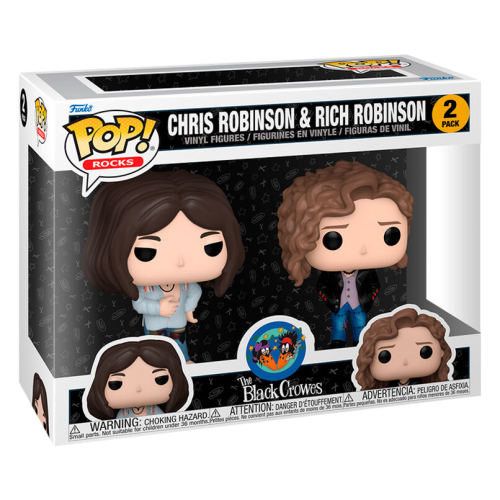 Figura Funko POP! Rocks:The Black Crowes - Chris Robinson &Rich Robinson (2 Pack)