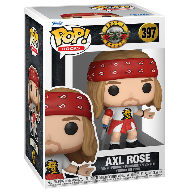 Figura Funko POP! Rocks:Guns N' Roses - Axl Rose 397