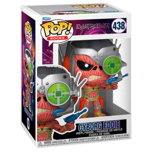 Figura Funko POP! Rocks:Iron Maiden - Cyborg Eddie 438